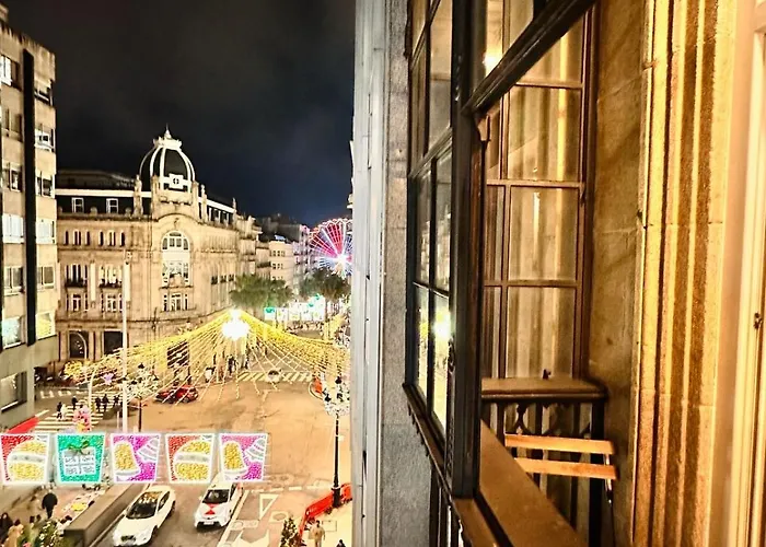 アパート Estudio Al Lado De Principe Con Garaje ヴィーゴ